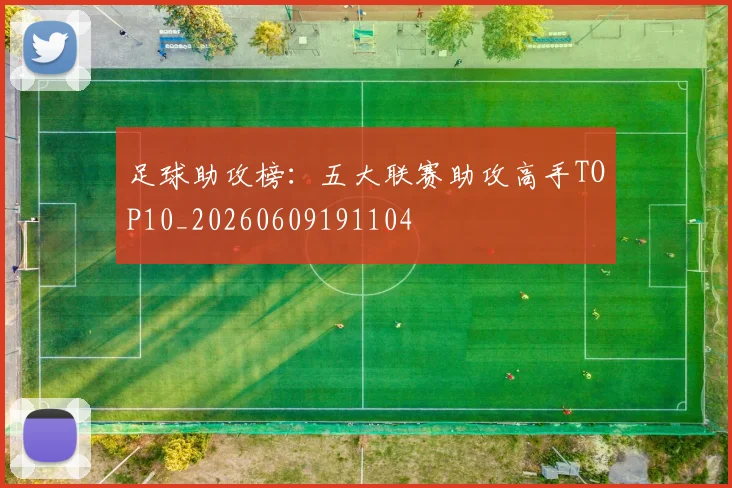 足球助攻榜：五大联赛助攻高手TOP10_20260609191104
